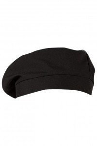 CHFH-007 customized chef's working hat restaurant hotel waiter beret kitchen household hat back view